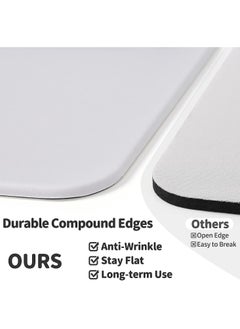 Hihonor Mouse Pad Wrist Rest, Memory Foam , Ergonomic Wrist Rest Support, with Non-Slip Base for Computer, Gaming, Office, for Easy Typing, Pain Relief  - Image 4
