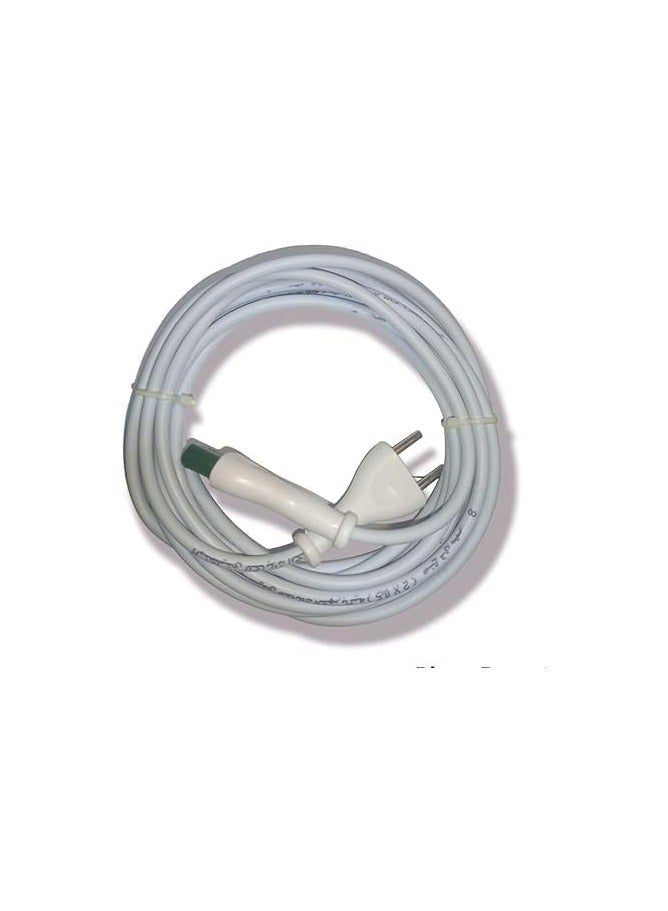 Electrical kit (copper wire with power connector, 15 meters - 2 white bulbs, 12 watts - screwdriver with a switch to turn on the bulbs - bulb adapter for an electric lamp)  - Image 2