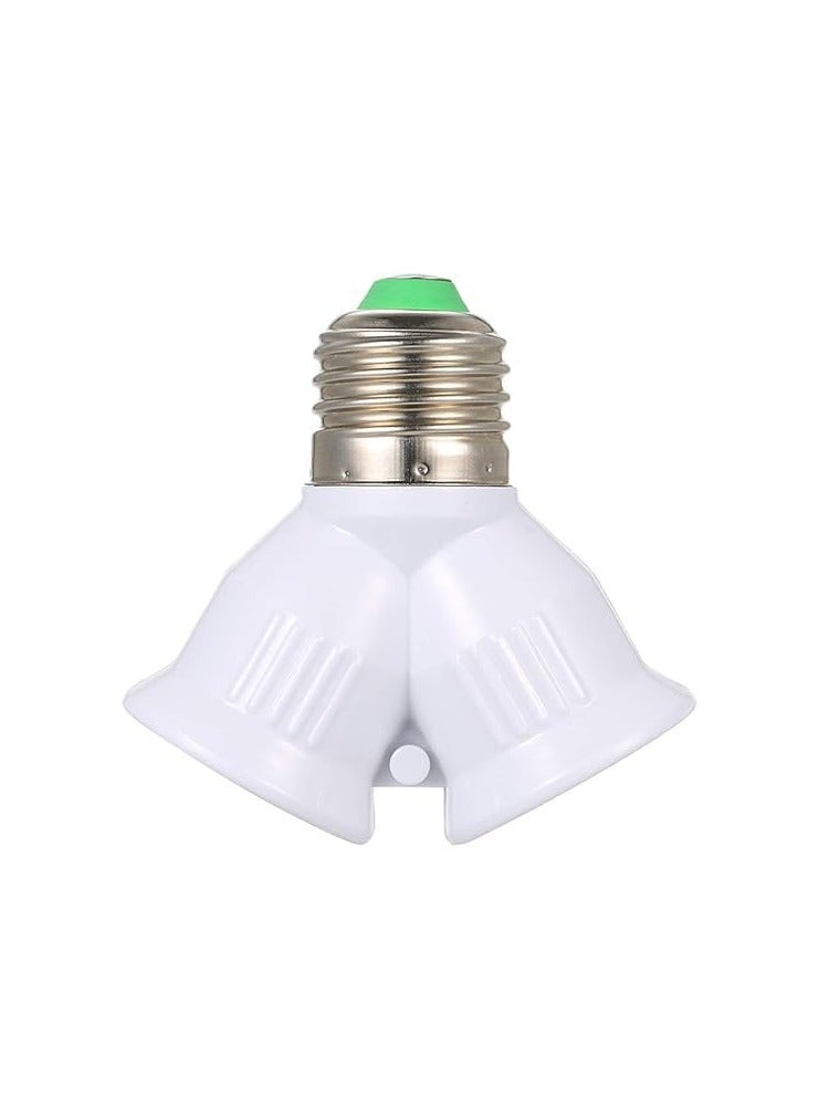 Electrical kit (copper wire with power connector, 15 meters - 2 white bulbs, 12 watts - screwdriver with a switch to turn on the bulbs - bulb adapter for an electric lamp)  - Image 4