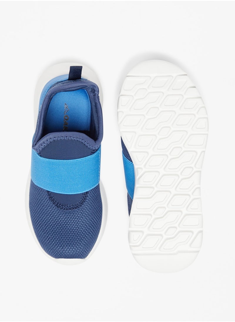Boys Textured Slip-On Sports Shoes