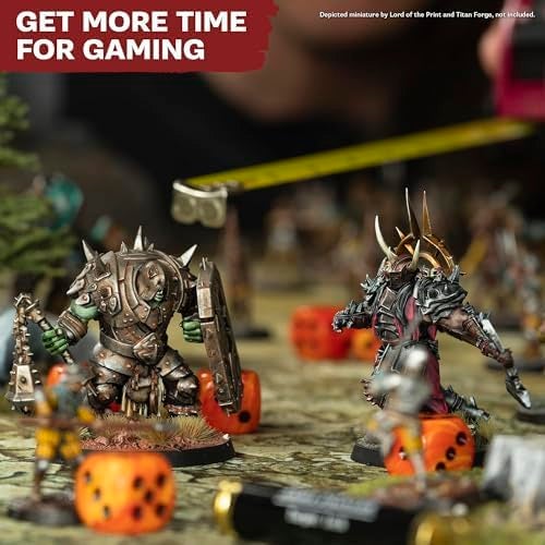 The Army Painter, Warpaints Fanatic Wargamers Paint Set, 102 x 18 ml Acrylic Paints, incl. Metallics, Washes, Effects, 1 brush & 1 Miniature - Miniature paint set for D&D & Warhammer Miniatures - Image 2