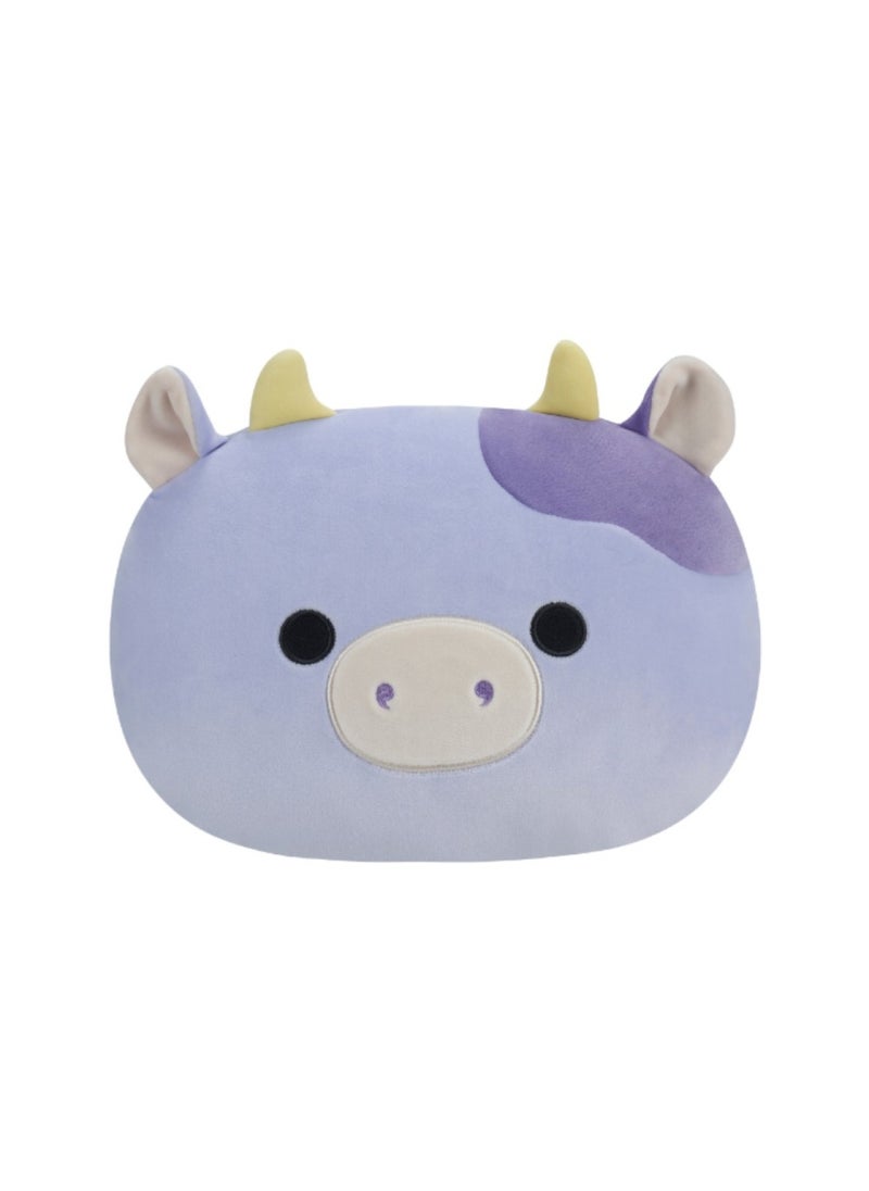 Squishmallows - 12 inch Bubba Purple Cow Stackables , Officially Licensed Kellytoy Plush Toy, Colorful Soft Toy, Gift for Kids, Girls & Boys Washable Squishy Stuff Toy Multicolor All Age - Image 1