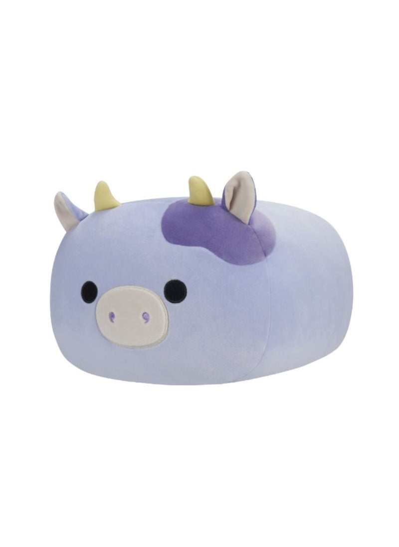 Squishmallows - 12 inch Bubba Purple Cow Stackables , Officially Licensed Kellytoy Plush Toy, Colorful Soft Toy, Gift for Kids, Girls & Boys Washable Squishy Stuff Toy Multicolor All Age - Image 1