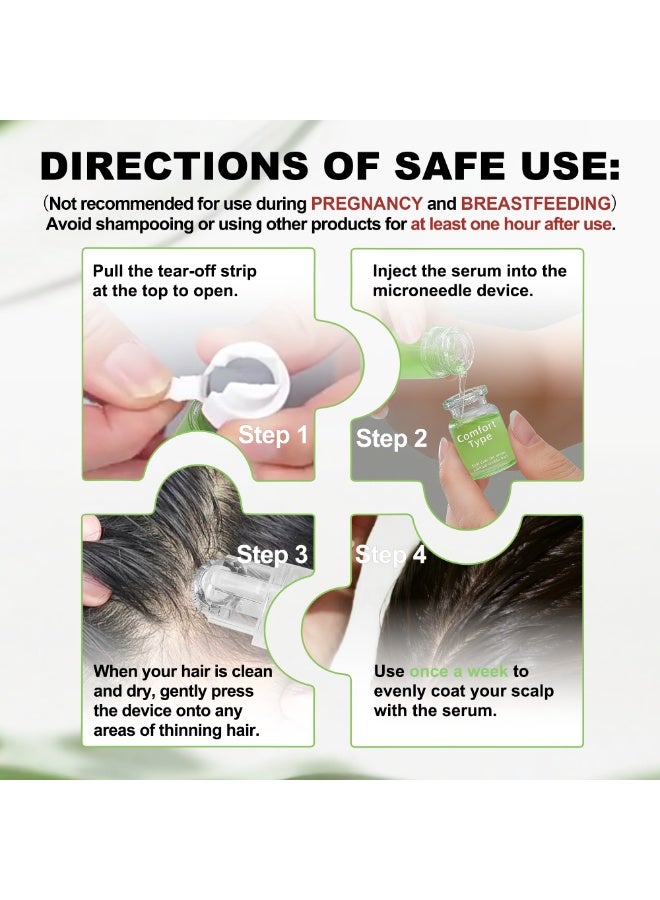 jalan The Hair Regeneration System - Advanced Hair Growth Treatment Serum, Suitable for Men and Women, Promotes Thicker, Fuller Hair - Image 5