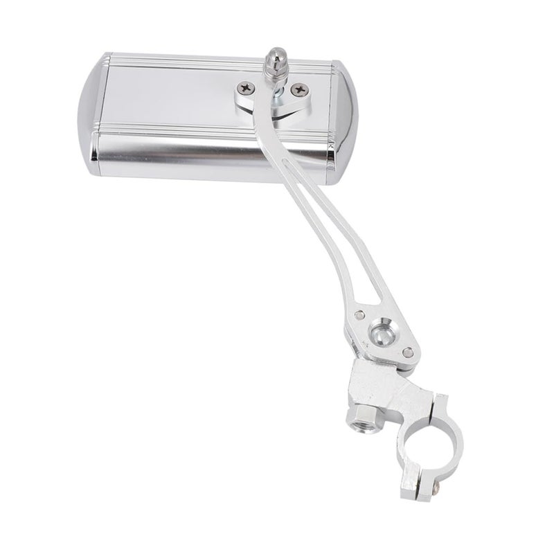 Aluminum Alloy Bike Handlebar Mirror Wide Angle Rearview Accessory - Image 2