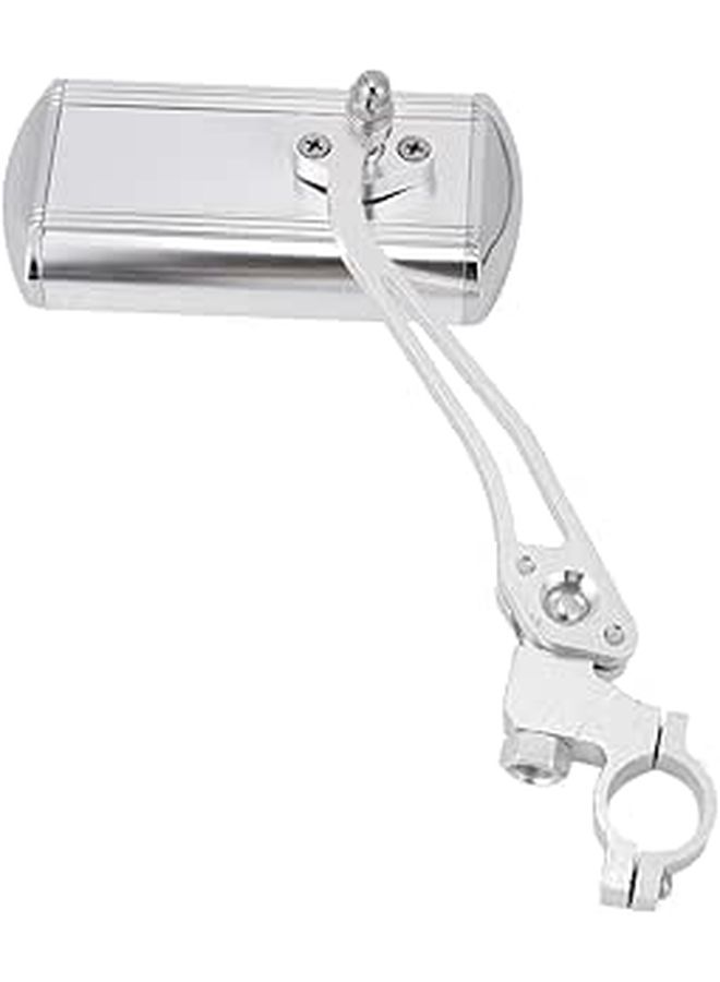 Aluminum Alloy Bike Handlebar Mirror Wide Angle Rearview Accessory - Image 1