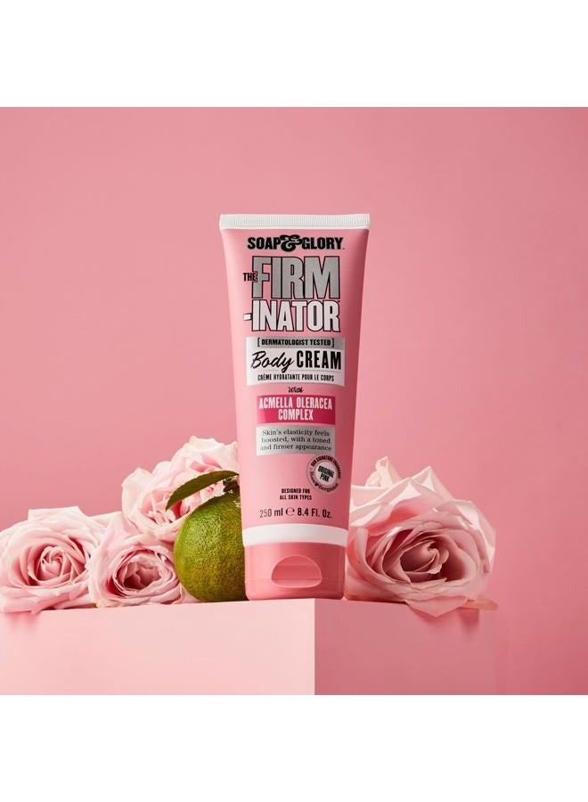 Soap & Glory كريم الجسم فيرمانيتور - مرطب الجسم لترطيب البشرة مع مركب أكميلا أوليراسيا، لوشن زبدة الشيا وزيت بذور عباد الشمس - لوشن غني لشد البشرة وتماسكها (8.4 أونصة)  - Image 5