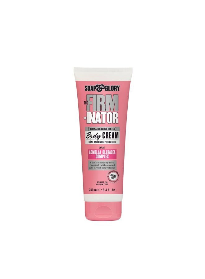 Soap & Glory كريم الجسم فيرمانيتور - مرطب الجسم لترطيب البشرة مع مركب أكميلا أوليراسيا، لوشن زبدة الشيا وزيت بذور عباد الشمس - لوشن غني لشد البشرة وتماسكها (8.4 أونصة)  - Image 1
