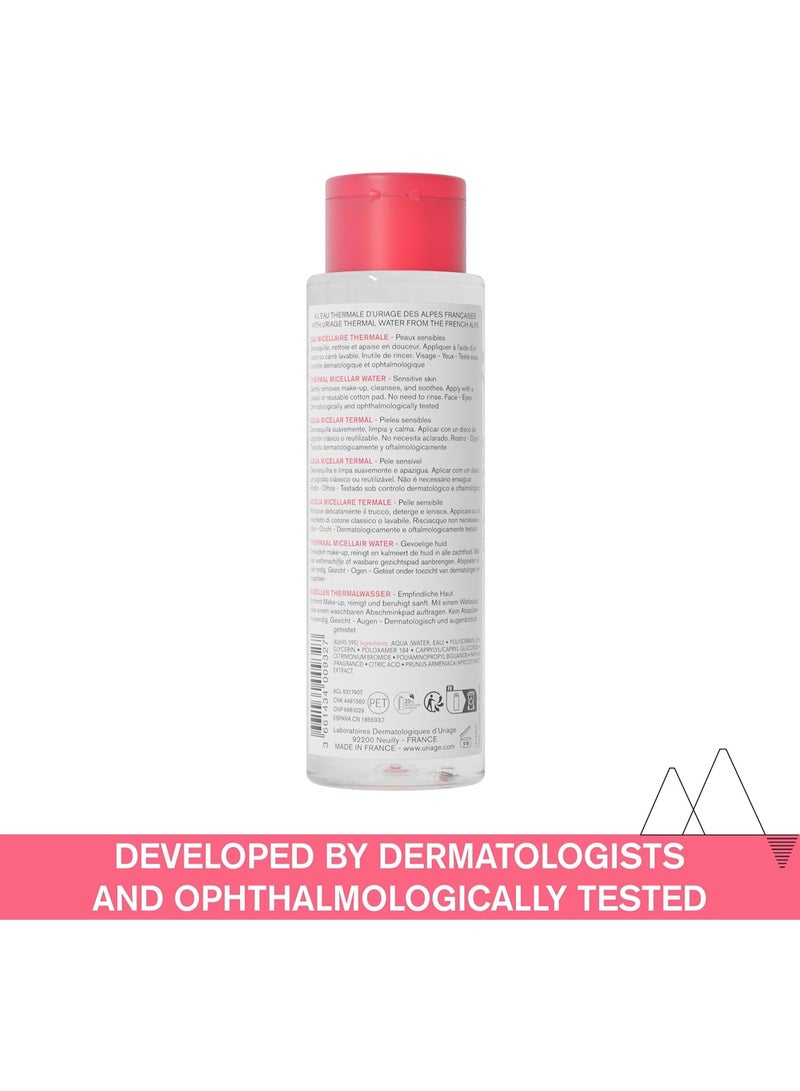 Uriage Thermal Micellar Water - Sensitive Skin for Unisex 8.4 oz Cleanser - Image 2
