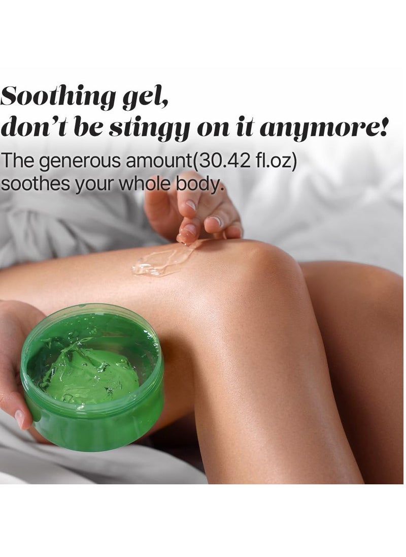 Eunyul EUNYUL [PACK OF 3] Aloe Vera Soothing Gel 95% 10. 14 fl. oz. / 300ml X 3EA Korean Skincare Body Care, After Sunburn  - Image 4