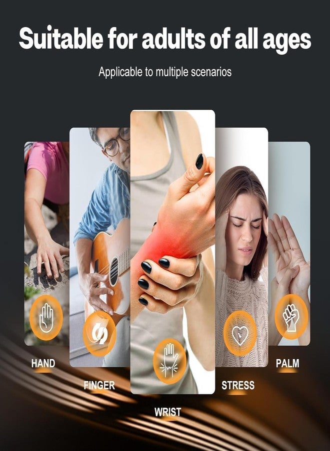ABTER جهاز تمرين معصم بكرة دوارة ذاتية التشغيل - يقوي الساعدين والمعصمين والأصابع وقوة القبضة - أداة لياقة بدنية صغيرة الحجم للمنزل والمكتب والصالة الرياضية - Image 4
