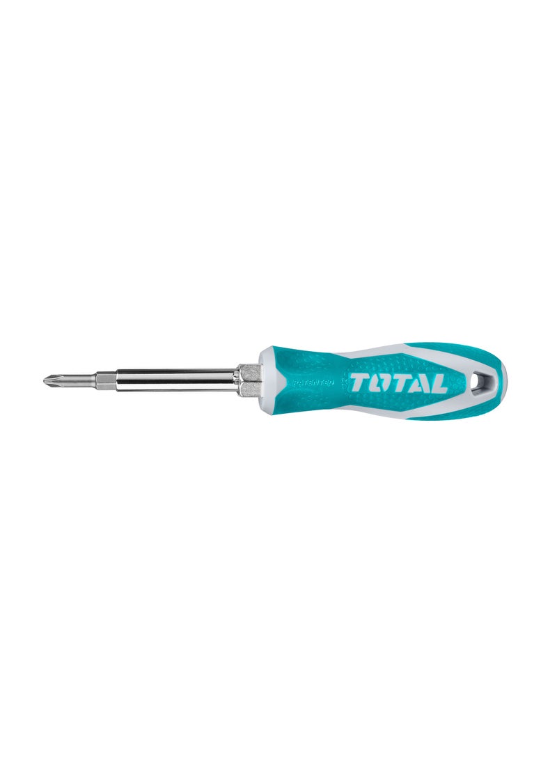 توتال TOTAL طقم مفك براغي قصير 6 في 1 THT2506076  - Image 1