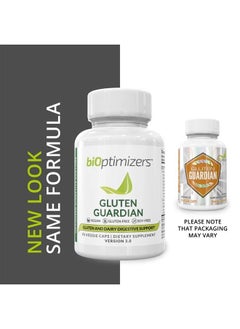 BiOptimizers Gluten Guardian 3.0 with AstraZyme - Enzyme Supplement for Gluten Digestion - Contains DPP-IV to Digest Wheat, Barley & Other Cereal Grains - Helps Prevent Bloating, Gas, and Indigestion, 90 Capsules  - Image 5