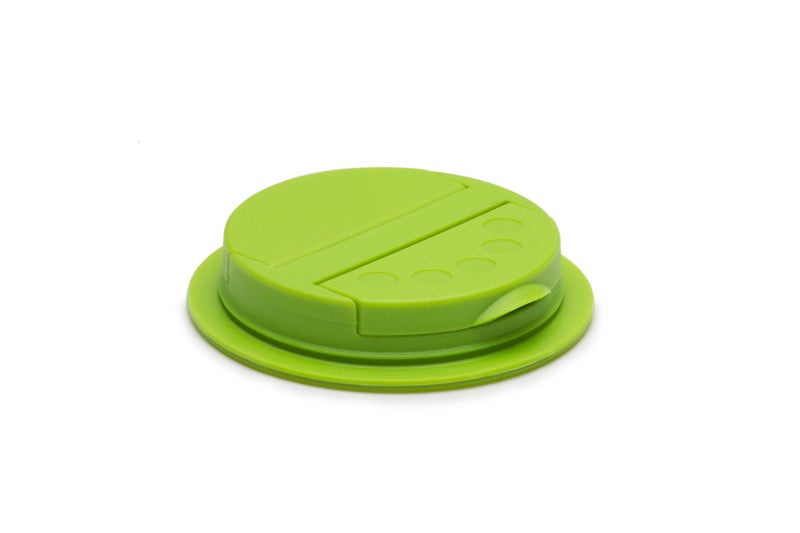Jarware Spice Lid for Regular Mouth Mason Jars, Green - Image 3