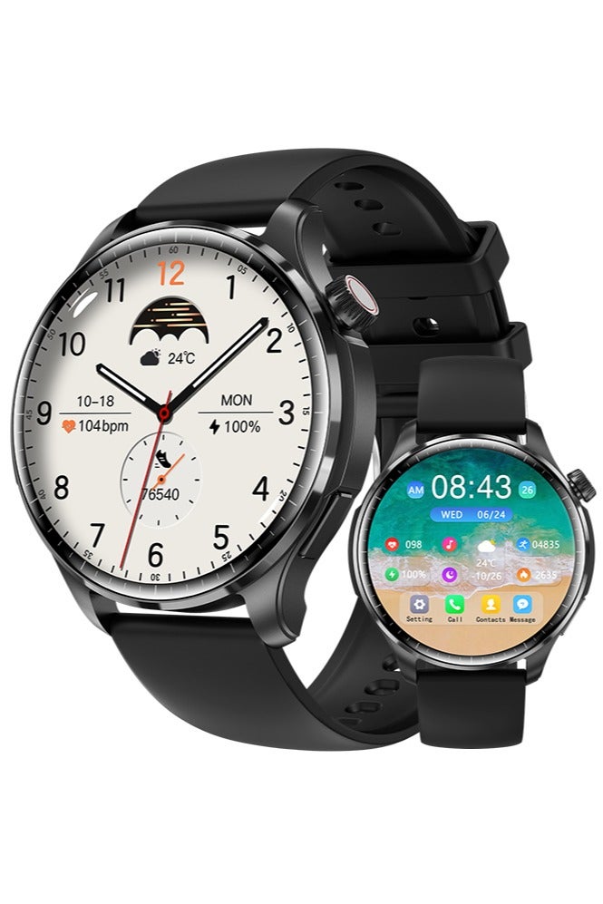 RollsTimi  New Bluetooth Smartwatch, 1.53-Inch TFT Touch-Screen Smart Watch, Bluetooth Call, Message Reminder, DIY Personalized Settings, Menstrual Period Reminder, Multi-Practical Functions, Sports Sleep Health Monitoring, Long Battery Life - Image 1