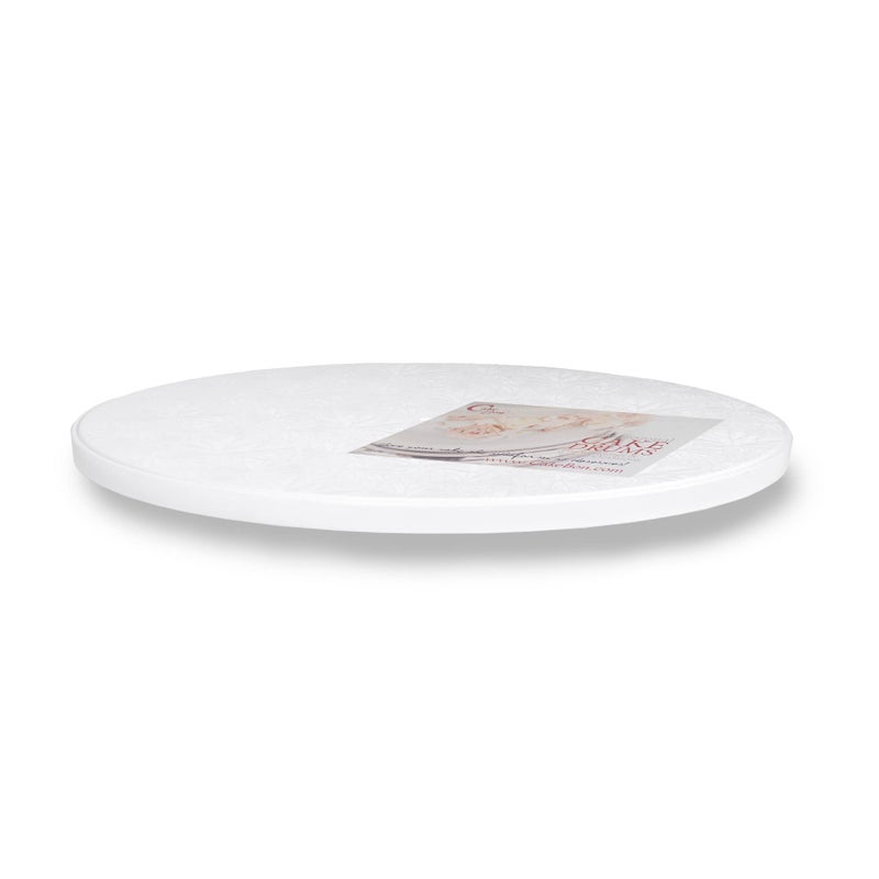 Cakebon Cakebon Plastic Cake Boards Sturdy 12 Inch Thick Cake Drums  Professional 12 Inch Cake Boards White 1Pack  Cake Drum Cake Rounds 12 Inch