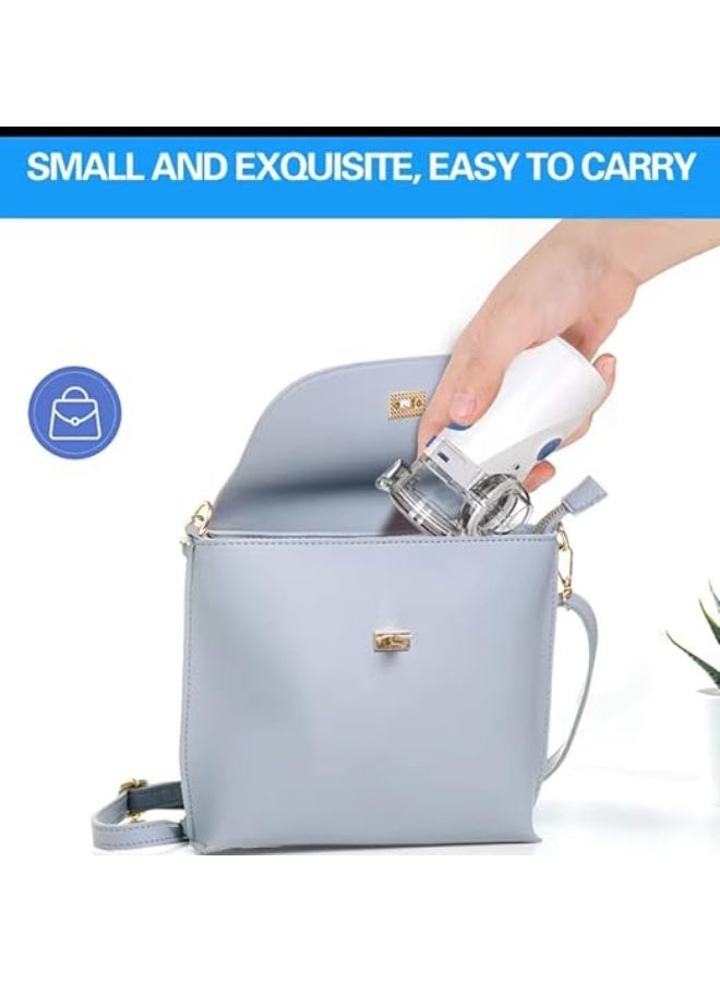 Mini Handheld Portable Mesh Nebulizer - Silent Inhaler Atomizer for Kids & Adults - Compact Respiratory Support for Home and Travel (Battery Not Included) - Image 5
