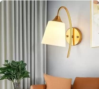 SVDK Golden Wall Lamp Classic Design Wall Light for Bedroom Living Room Restaurants Dining Coffee Shop Home and Office Bulb Not Included Pack of 1 - Image 1