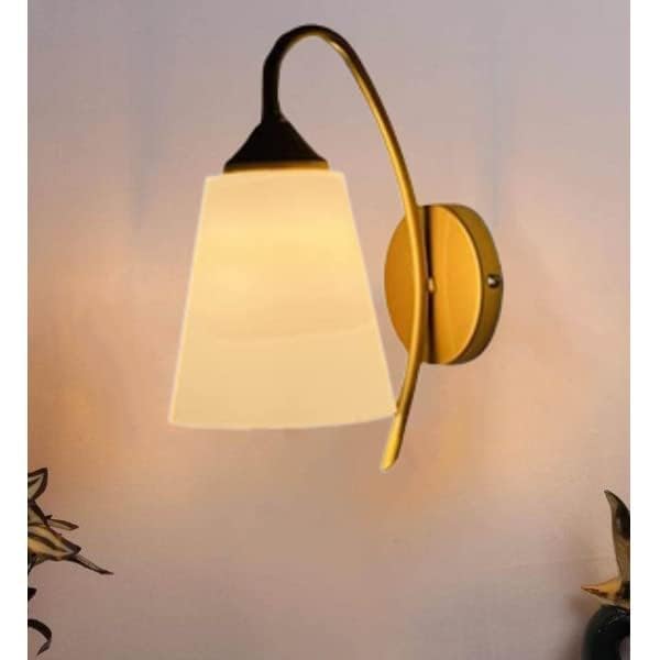 SVDK Golden Wall Lamp Classic Design Wall Light for Bedroom Living Room Restaurants Dining Coffee Shop Home and Office Bulb Not Included Pack of 1 - Image 2