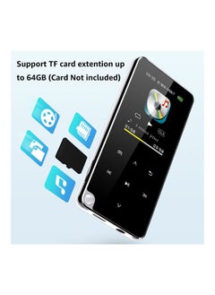 NIBEMINENT BT MP3 Music Video Player Lossless HiFi Sound 1.8-inch OLED Screen V9238-8G_P Black  - Image 3
