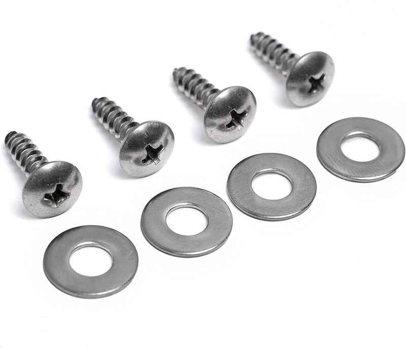 HPP OE License Plate Stainless Steel Screws for All Subaru Models 1986-2015 - Image 1