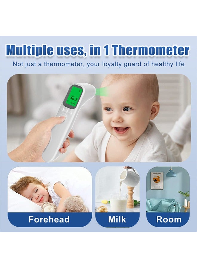 No-Touch Thermometer with Smart Digital Screen for Adults and Kids,Accurate Digital Thermometer,2 in 1 Forehead and Object Thermometer - Image 5