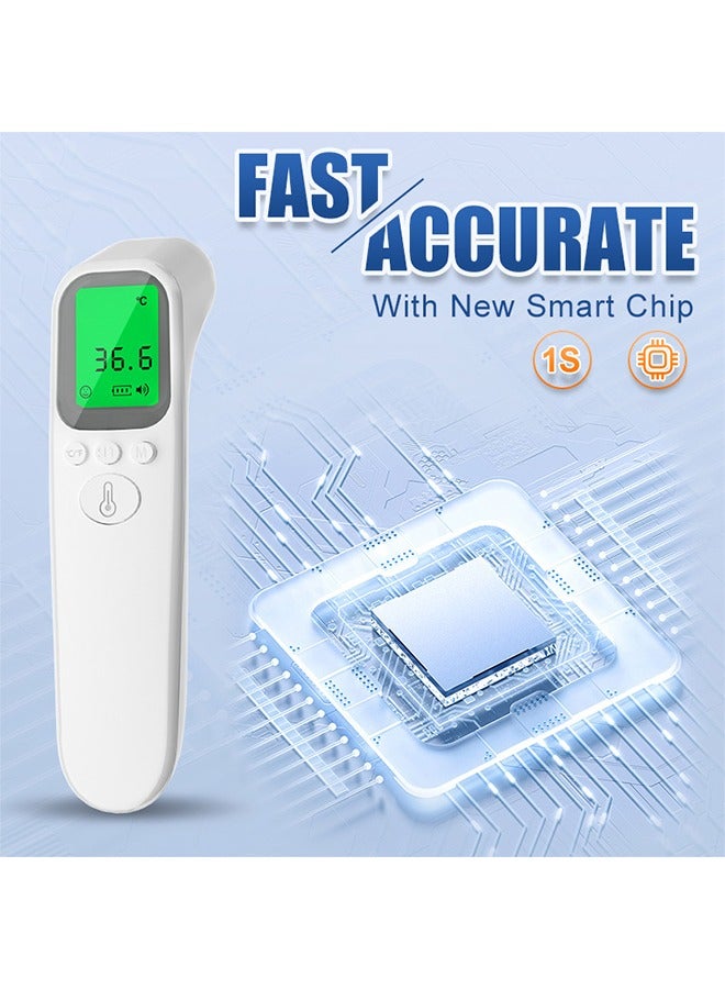 No-Touch Thermometer with Smart Digital Screen for Adults and Kids,Accurate Digital Thermometer,2 in 1 Forehead and Object Thermometer - Image 4