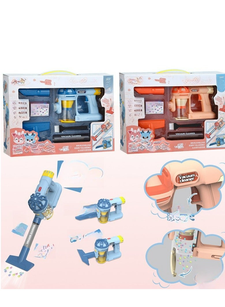 Children's Fun Playhouse Simulation Electric Vacuum Cleaner Cleaning Toy Set - Image 2