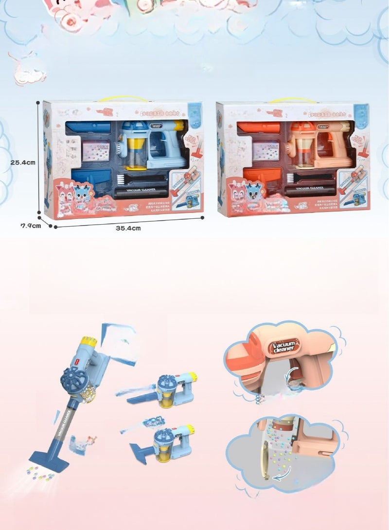 Children's Fun Playhouse Simulation Electric Vacuum Cleaner Cleaning Toy Set - Image 1
