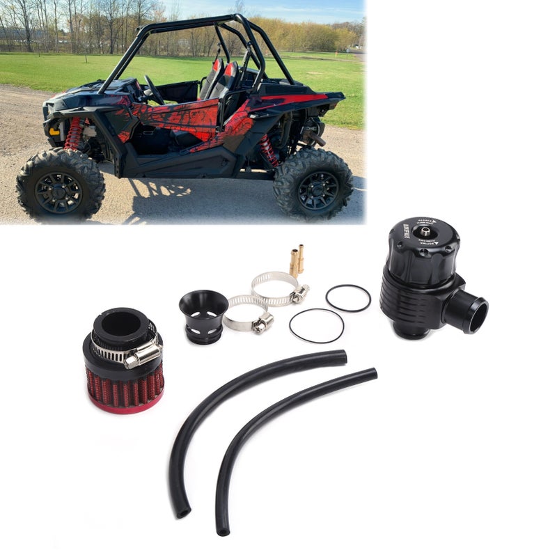 Adjustable Blow Off Valve BOV with Filter Replacement for Polaris RZR Turbo/Pro XP - Image 4