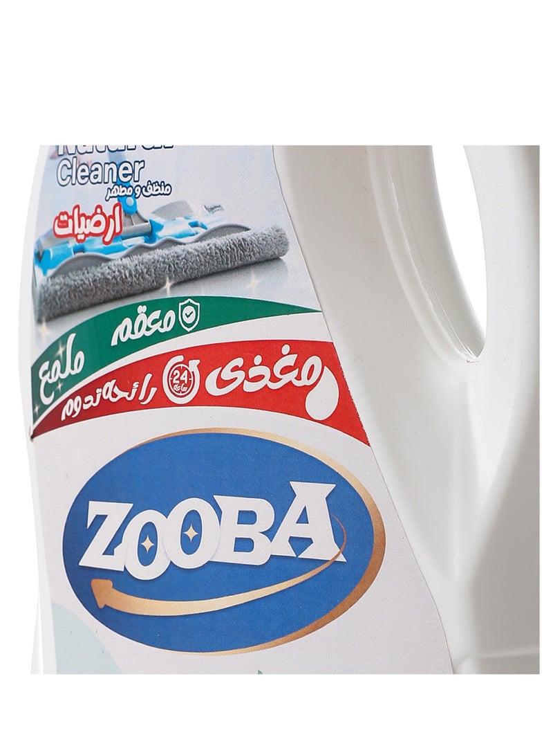 زوبا 2 لتر منظف ومعقم طبيعي للأرضيات - صنوبر - Image 3