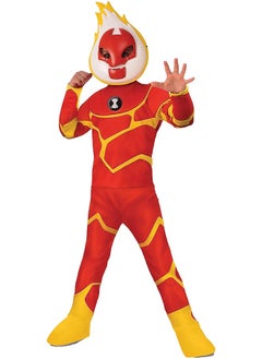 Deluxe Ben 10 Heat Blast Boy Costume Small