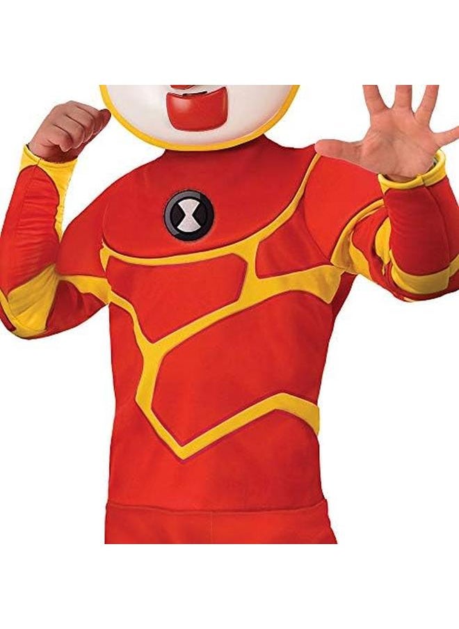 RUBIE'S - Deluxe Ben 10 Heat Blast Boy Costume Small - Image 1