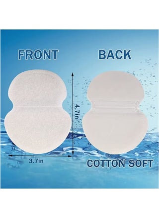 100 Pcs Underarm Sweat Pads,Disposable Armpit Pads for Sweating,Thin Antis Sweat Pad Absorbing Patch,Comfortable Unflavored,Non Visible,Armpit Protection,Disposable Underarm Pads for Women Men - view 2