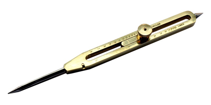 Medieval Replicas Solid Brass Proportional Divider 9 inch with Nice Hardwood Box - Image 3
