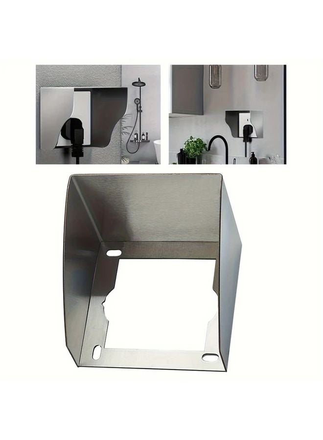 Stainless Steel Outdoor Electrical Box Waterproof Metal Enclosure For Sockets Switches - Image 3