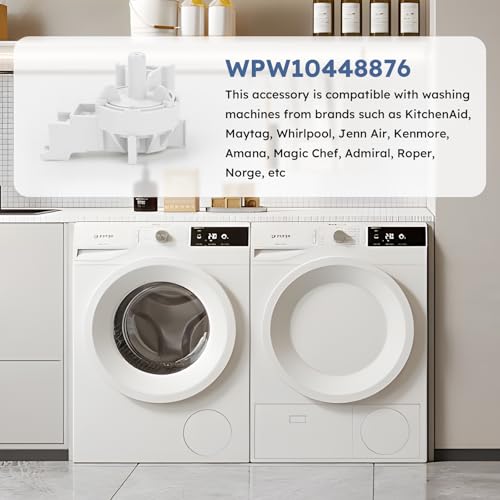 SuperDi مفتاح ضغط مستوى الماء لوحدة الغسيل WPW10448876 - بديل لويرلبول AP6021553، W10448876، 2312075، PS11754877، WPW10448876VP - Image 5