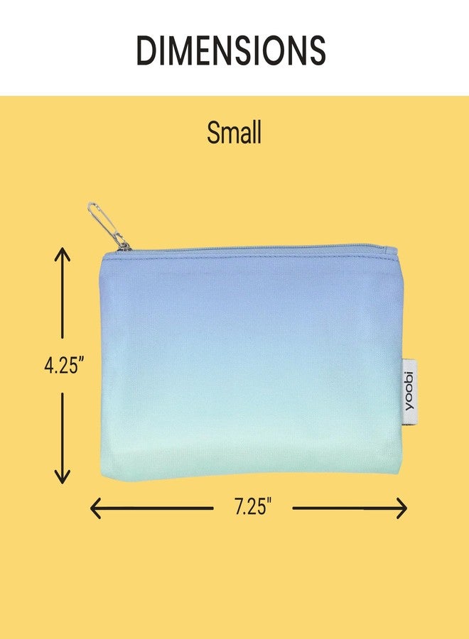 Yoobi Reusable Snack Bags - 3 Brightly Colored Food Safe Lunch Bags in Various Sizes for Veggies, Snacks, Sandwiches & More for Kids & Adults - Image 3