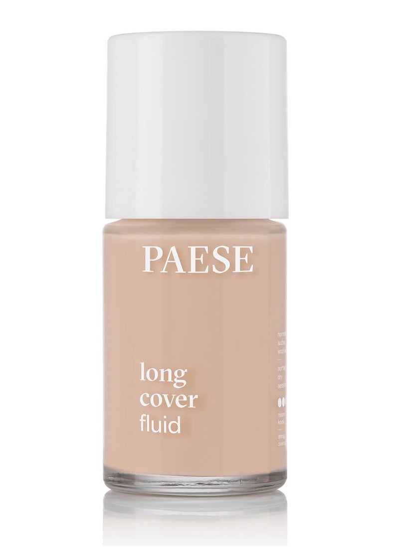 Paese Liquid Foundation, Long Cover Fluid   02 Natural  - Image 1