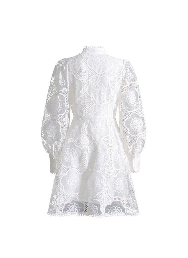 Madam Uniq Lace Belted Dress  - Image 3