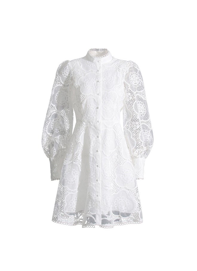 Madam Uniq Lace Belted Dress  - Image 2