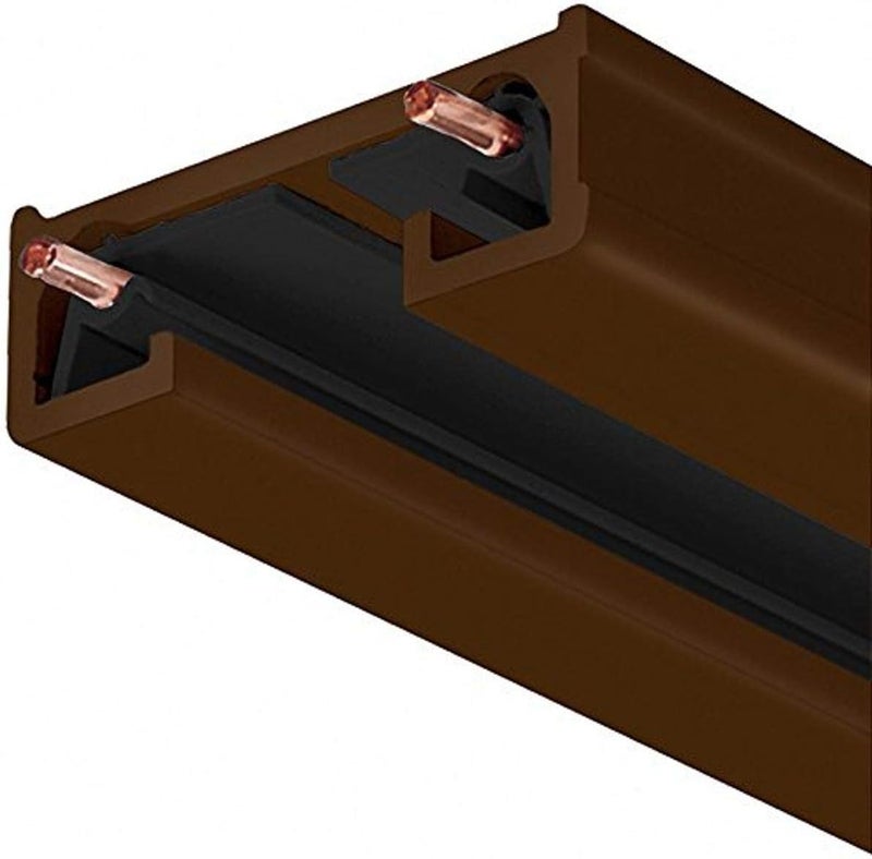 Lighting R 6FT BZ Trac-Lite Track Section, 6 Foot, Bronze