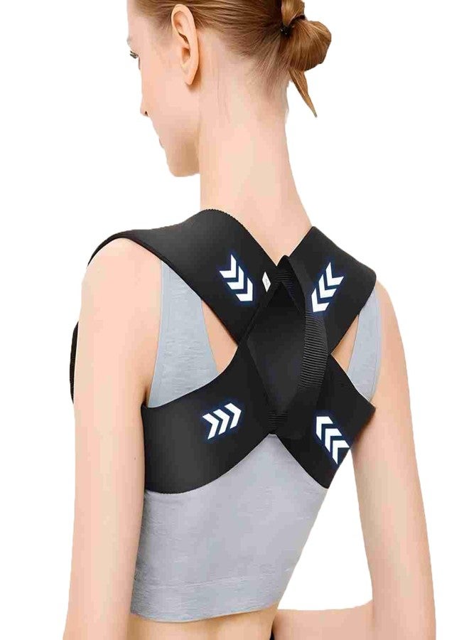 iStabo Back Posture Corrector for Women & Men, Kyphosis Relief, Spine Support Brace, Upper Back & Shoulder Alignment, Comfortable & Breathable, Easy to Use - Image 1