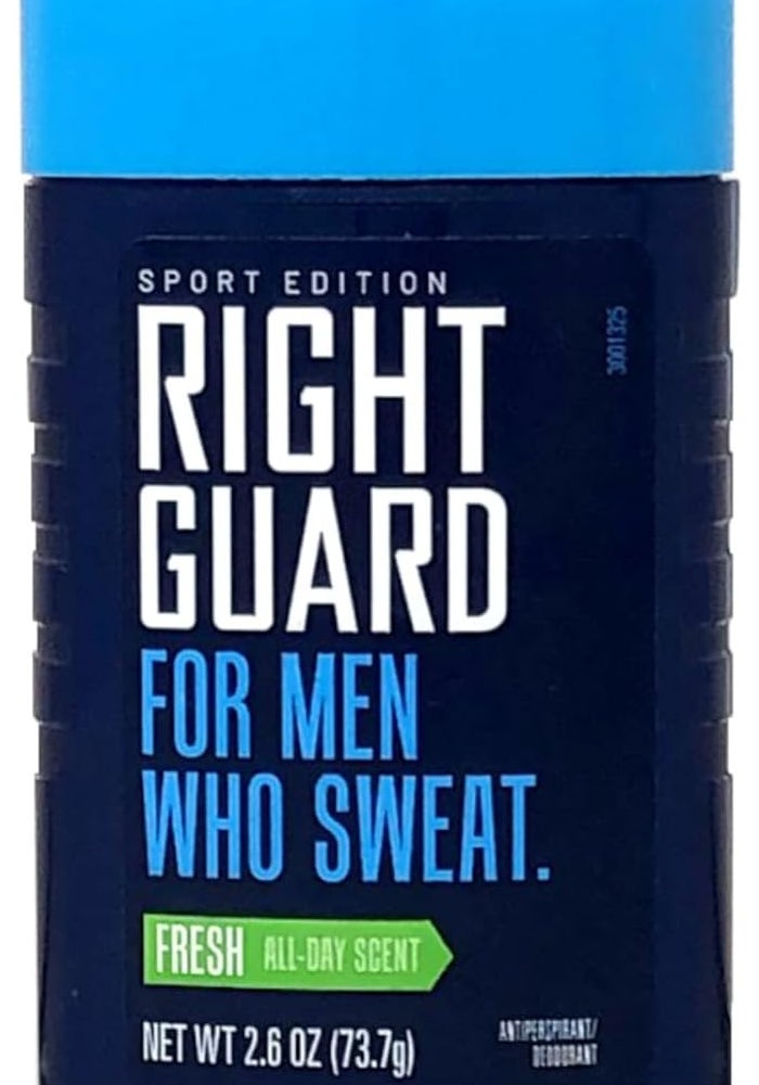 RIGHT GUARD Sport Antiperspirant for Men, Fresh Scent, 2.6 oz (Pack of 3) - Image 1