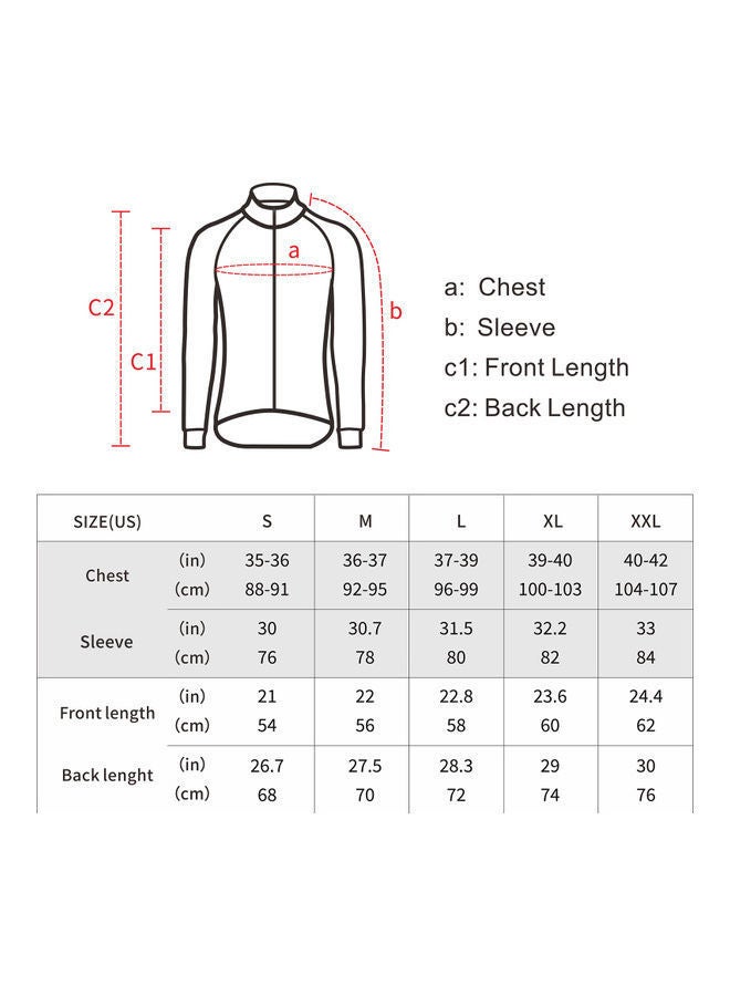 نيبمينينت جاكيت شتوي بحجم لارج لركوب الدراجات للرجال - Image 2