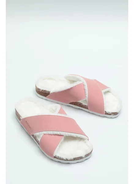 جيزر Paleng Cork Sole Winter Women's Slippers