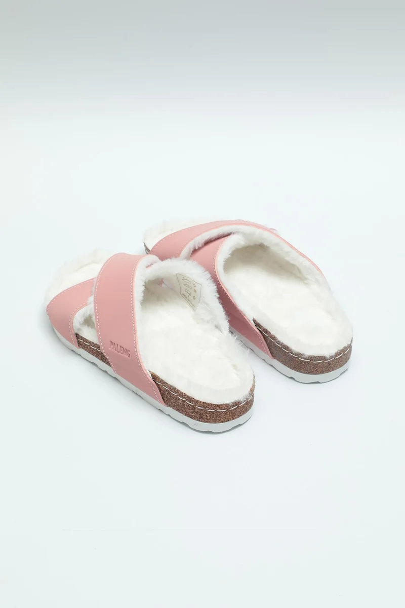 جيزر Paleng Cork Sole Winter Women's Slippers