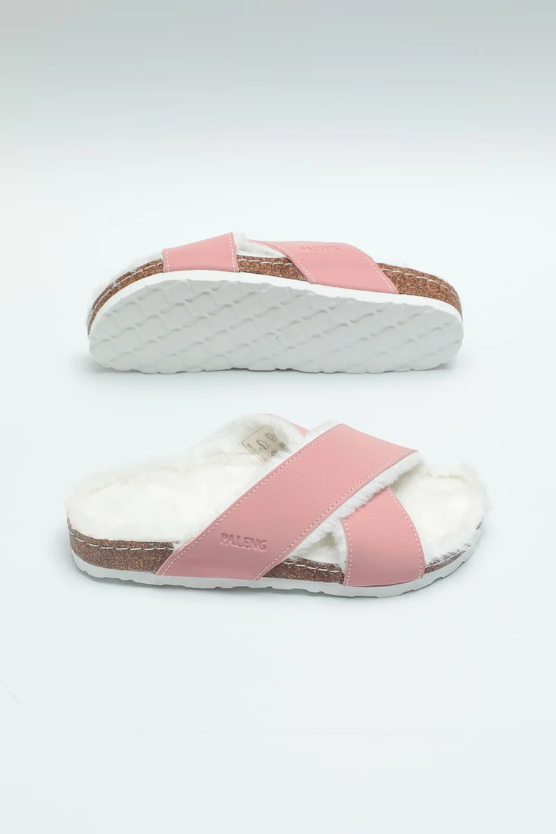 جيزر Paleng Cork Sole Winter Women's Slippers