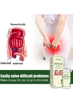 EELHOE 30ML Hemorrhoid Spray, Korean Natural Herbal Hemorrhoids Spray Pain Itch Relief, Hemorrhoid and Fissure Treatment, Hemmoroids Treatment Removal Spray (1pcs)  - Image 3