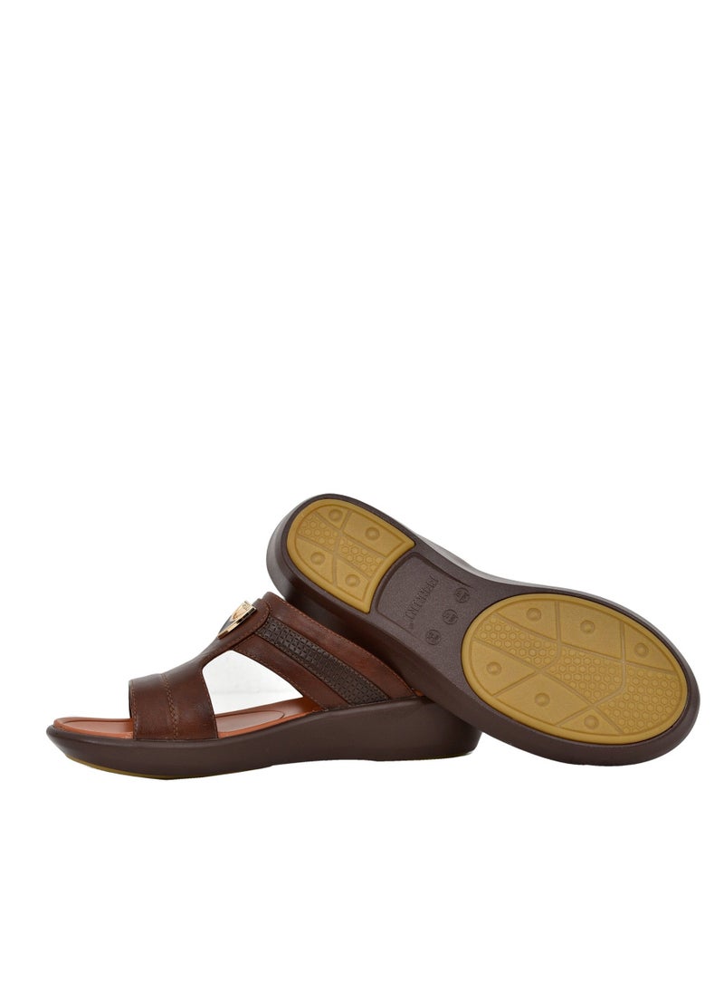 Ferrini - Mens Ferrini Comfortable Slip On Arabic Sandals - Image 1